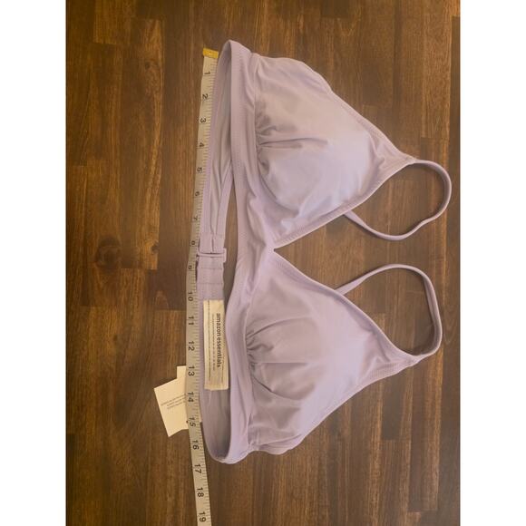 Amazon Essentials Bikini Top Lavender Purple Size XXL Plus Size Classic NWT - Picture 2 of 5